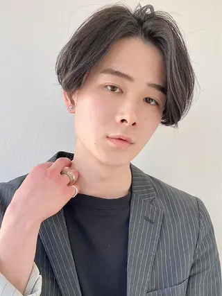 メンズ パーマ メンズ✨パーマ 大室雄基のヘアスタイル