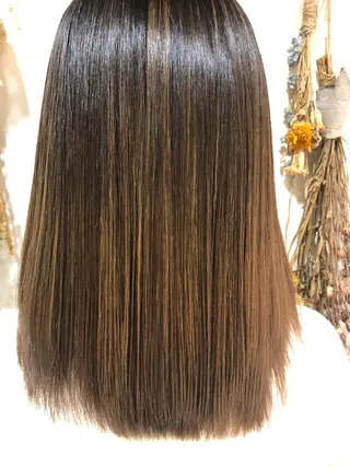 セミロング 松浦 正覚のヘアスタイル