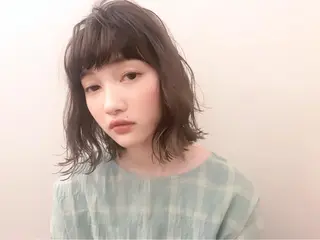 ミディアム カラー 山下 直人のヘアスタイル