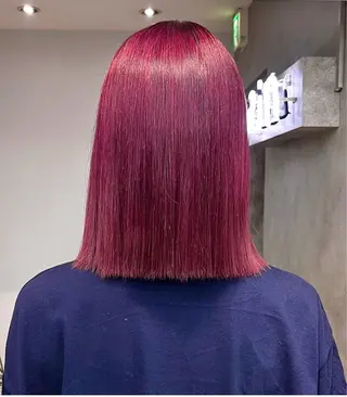 ミディアム 💫ハイトーンボブ/ HARU💫のヘアスタイル