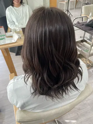 ミディアム カラー NANAMI 【Rico】のヘアスタイル