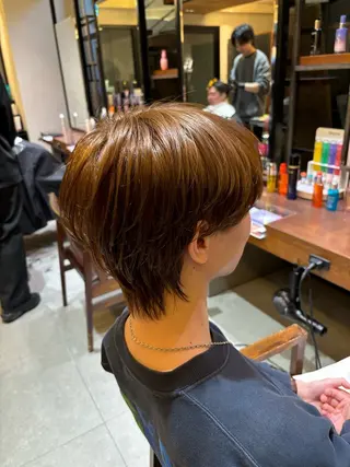 メンズ FURUSHO所属・透明感カラー/ ツイスパ/小倉悠佑のヘアスタイル