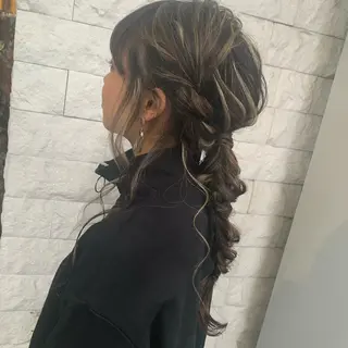 艶カラー ⭐️田中真緒のヘアスタイル