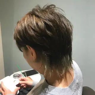 ショート 縮毛矯正専門 美容師のヘアスタイル