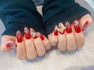 ロング NAILSALON 🍔Timna🍟のネイルデザイン