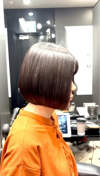 ショート HARUKI  MINATO Japan広島紙屋町店所属・hmj紙屋町店 脊戸智志のヘアスタイル