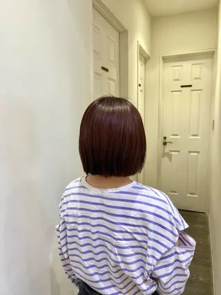 カラー 🎀ツヤカラー🎀 暖色カラー/amiのヘアスタイル