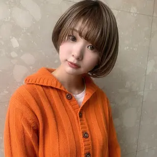 ショート カラー イーラ栄所属・Topstylist 髪質改善縮毛矯正山本のヘアスタイル