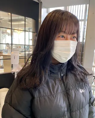 ロング カラー 透明感カラー 🩰asumiのヘアスタイル