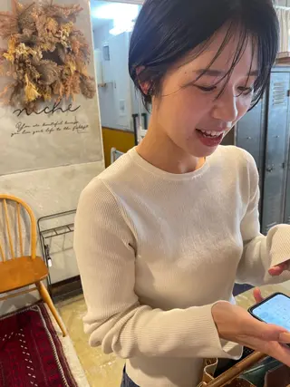 ショート さの あやねのヘアスタイル