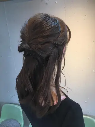 ヘアアレンジ 代表 中島貴志のヘアスタイル