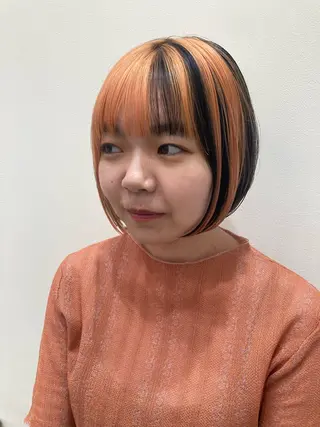 ショート カラー むらたみずき /大宮ブリーチカラーのヘアスタイル