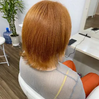 カラー GLOSS❤︎ Harunaのヘアスタイル