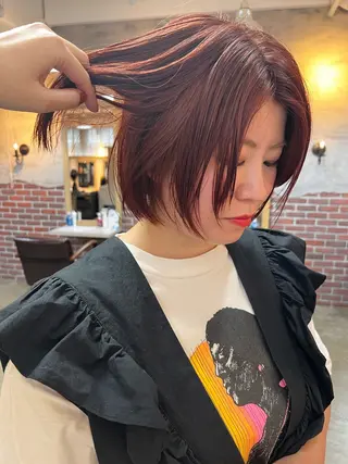 カラー Tocolaso柏店所属・いさく ひでみつのヘアスタイル