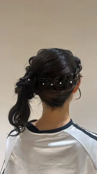 ヘアアレンジ AFLOAT RUVUA所属・トリートメント ヘアセット🌼さきえのヘアスタイル