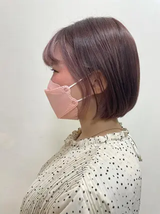 ショート N＋所属・前田 菜奈子のヘアスタイル