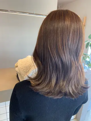 セミロング haruki所属・. nozomiのヘアスタイル