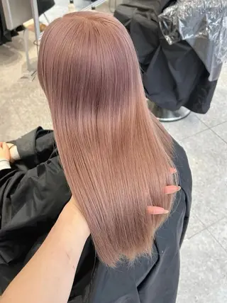 ロング カラー PELE/ハイトーン /NATSUKIのヘアスタイル