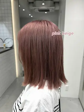 カラー ナカバチ ユイ🌼 Rizm greenのヘアスタイル