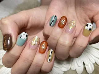 ネイル Yakko pas á pasのネイルデザイン