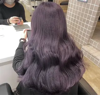 ロング カラー 🤍ベージュ/透明感 韓国ヘア/まりん🤍のヘアスタイル