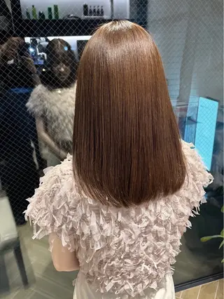 ミディアム カラー backstage青山店所属・山本 瑠虎のヘアスタイル