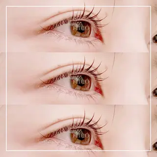 マツエク・マツパ KNACK eye lash RISAのマツエク・マツパデザイン