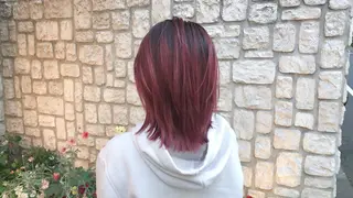 ミディアム カラー パーマ ヘアアレンジ メンズ キッズ ネイル マツエク・マツパ OAK  兵庫所属・OAK 兵庫のヘアスタイル