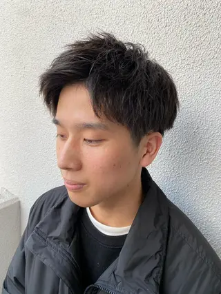 ショート メンズ 柳澤 和也のヘアスタイル