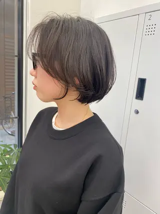 ショート ショート/ボブ特化 似合わせ/山下凌生のヘアスタイル