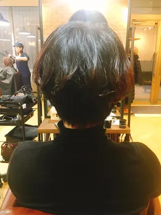 ショート パーマ 髪質改善&韓国風 RINAのヘアスタイル