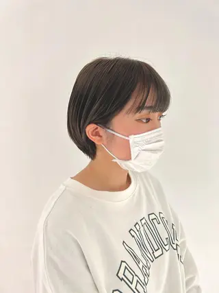 ショート カラー メンズカット /パーマ🍀田畑玖音のヘアスタイル