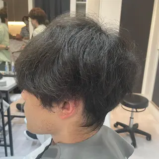 ショート 髪質改善× ハイライト溝江のヘアスタイル