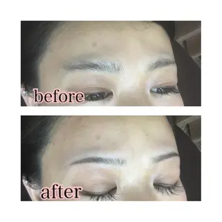 ロング カラー パーマ ヘアアレンジ キッズ ネイル マツエク・マツパ 眉毛サロン DUAL 恵比寿の眉毛・アイブロウイメージ