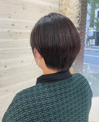 ショート カラー ヘアアレンジ hana✿ /透明感カラーのヘアスタイル