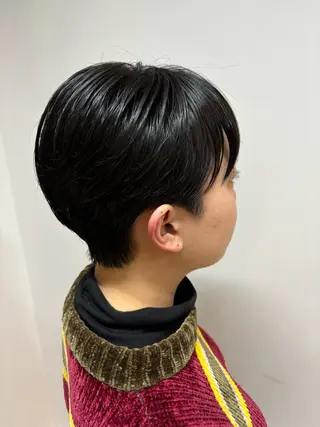 ショート 伊藤 那月のヘアスタイル