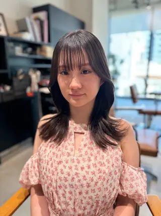 ロング 寺西 恵🪡🤍のヘアスタイル