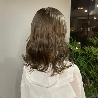 ミディアム soyon心斎橋所属・♡透明感/艶カラー/ M a I ♡のヘアスタイル