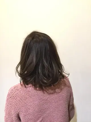 ミディアム 組藤 沙奈のヘアスタイル