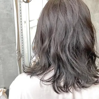 ミディアム カラー ヘアアレンジ tane.所属・【ダメージレス施術】 【透明感】北村 拓也のヘアスタイル