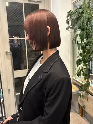 ショート カラー REINA☁️透明感 カラー/ぷつっと♡のヘアスタイル