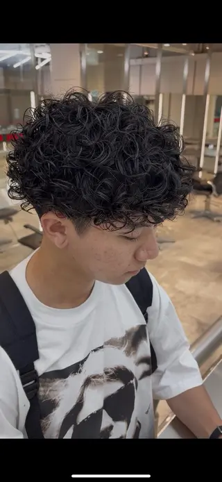 ショート パーマ fifth 児玉達哉 当日予約🙆のヘアスタイル