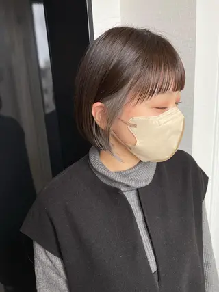 ミディアム カラー STAR RIVER所属・YUI/ ブリーチカラー🌷のヘアスタイル