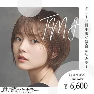 ショート TMJ所属・拓麿✂︎/ショート 専門×透明感カラーのヘアスタイル