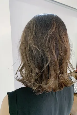 ミディアム カラー ヘアアレンジ レイヤーカット/艶髪 🎀笠原 優花🎀のヘアスタイル