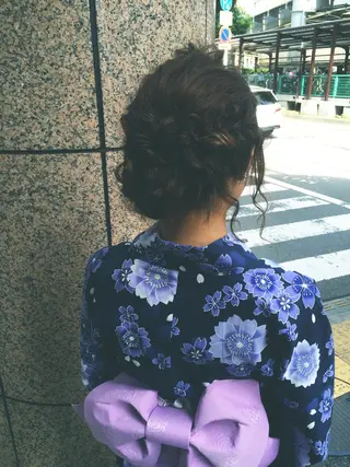 ヘアアレンジ 平尾 拓也のヘアスタイル