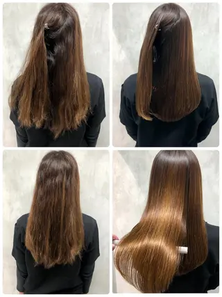 ロング 満足度⭕️縮毛矯正師 谷口にお任せを👍のヘアスタイル