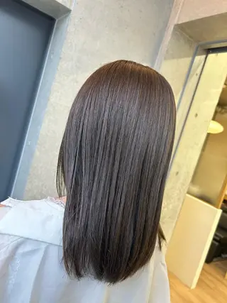 セミロング カラー ヘアアレンジ 💠 AYAKA💠のヘアスタイル