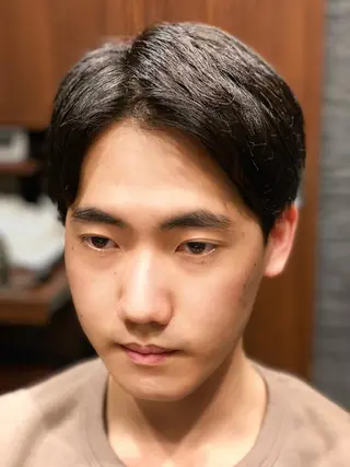 ショート メンズ HIRO GINZA barber shop神楽坂店所属・波岡 萩斗のヘアスタイル