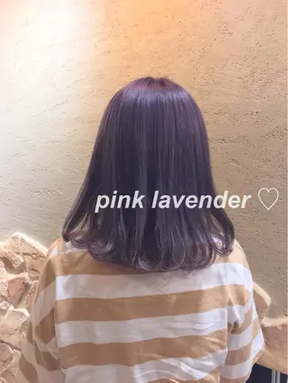 ミディアム カラー 池袋/透明感カラー 🎀Yuri🎀のヘアスタイル